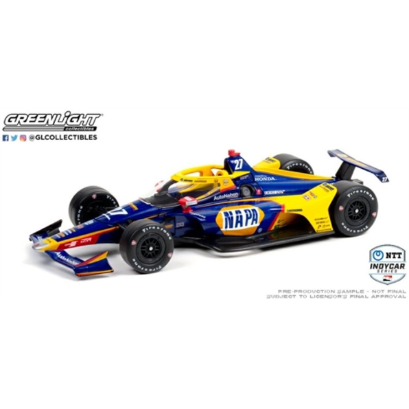 NTT Indycar 2021 Series 27 A.Rossi /Andretti Autosports Napa Auto Parts John Ayrey Die Casts